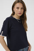 MilaSZ Contrast stripe Pullover