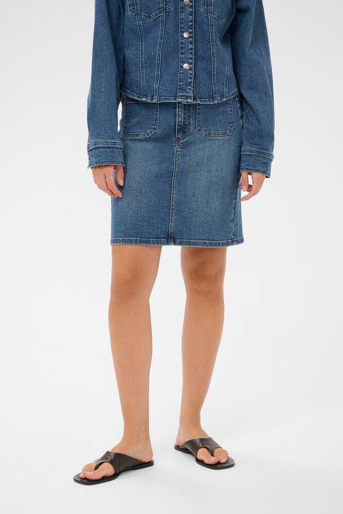 KAkarla Denim Skirt short