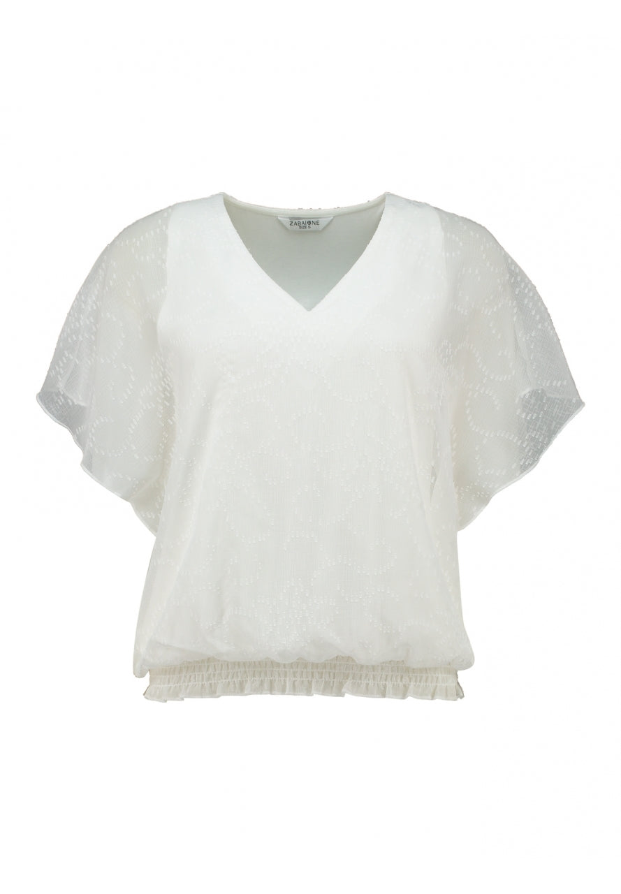 Blouse De44lta - white