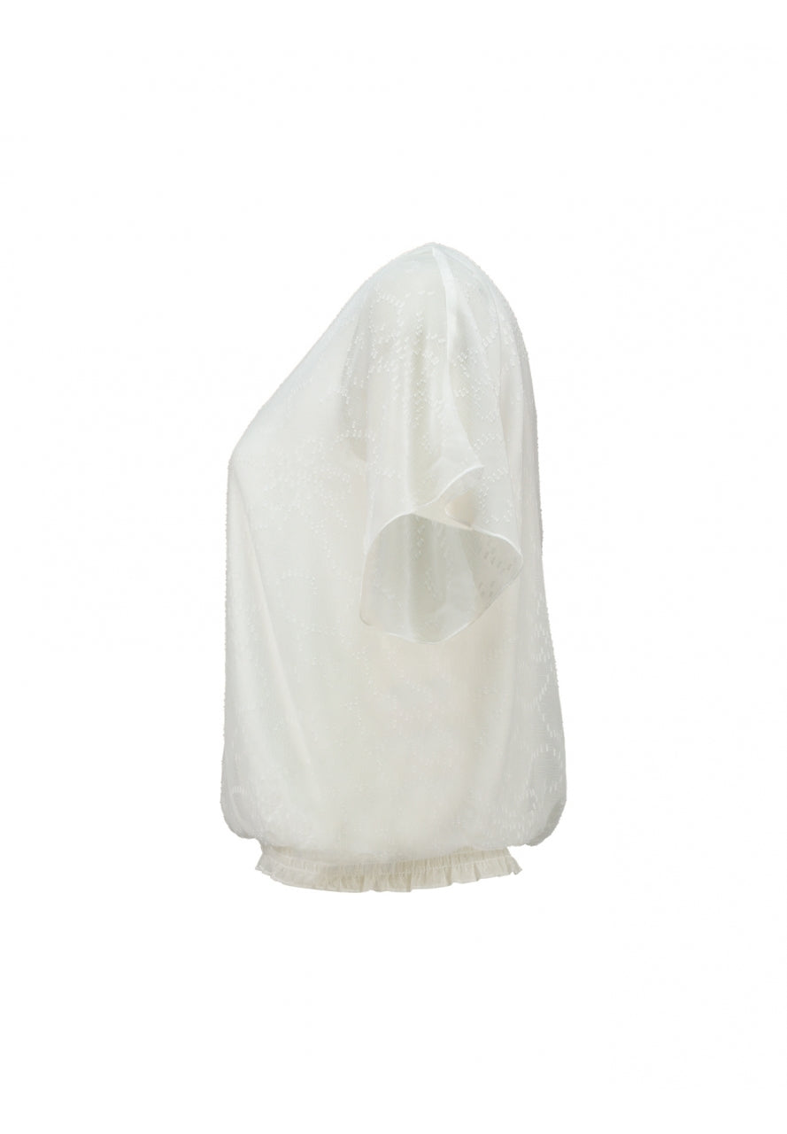 Blouse De44lta - white