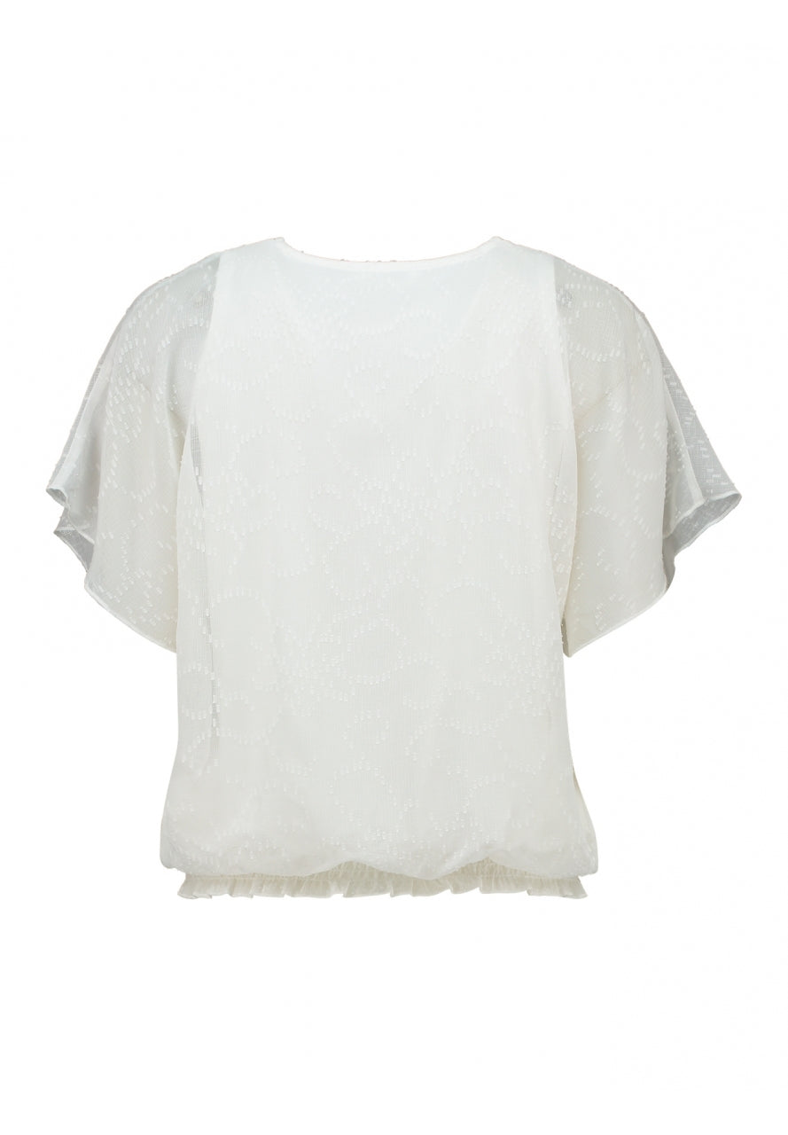 Blouse De44lta - white