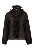 Blouse Sa44rina - coffee