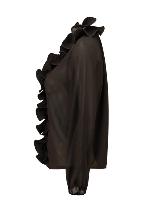 Blouse Sa44rina - coffee
