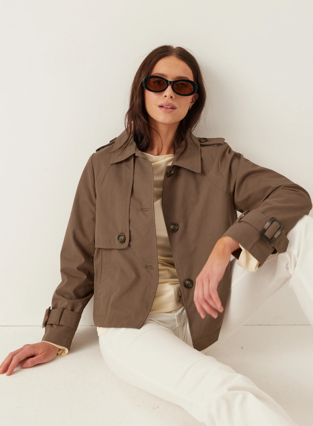 Serafina Jacket Dark Taupe