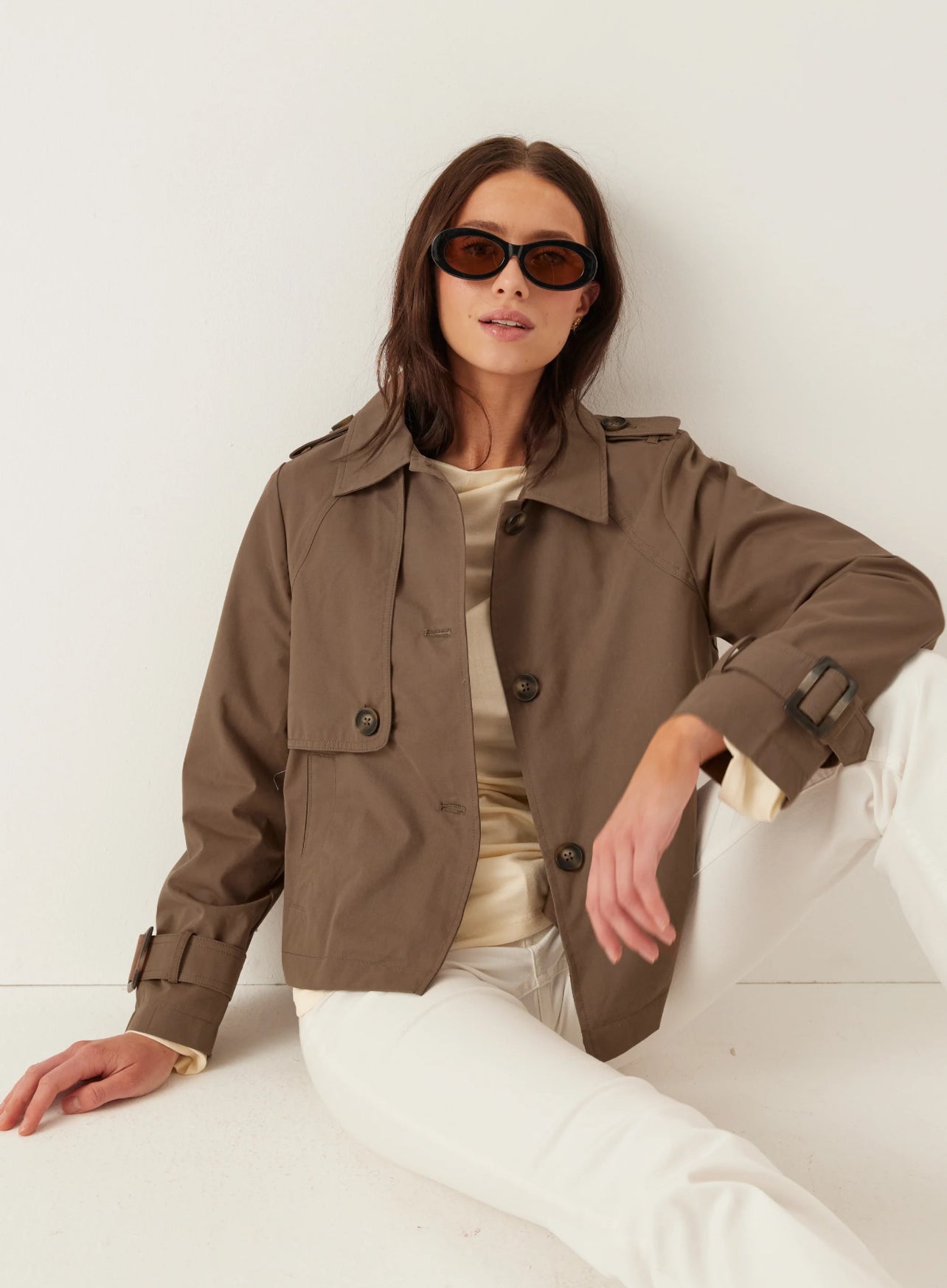 Serafina Jacket Dark Taupe
