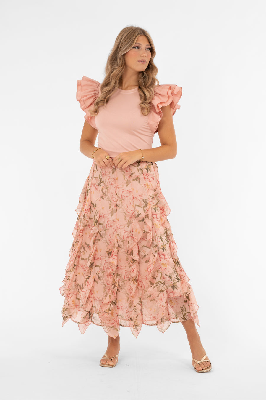 Blossom Skirt Powder Pink/Rose