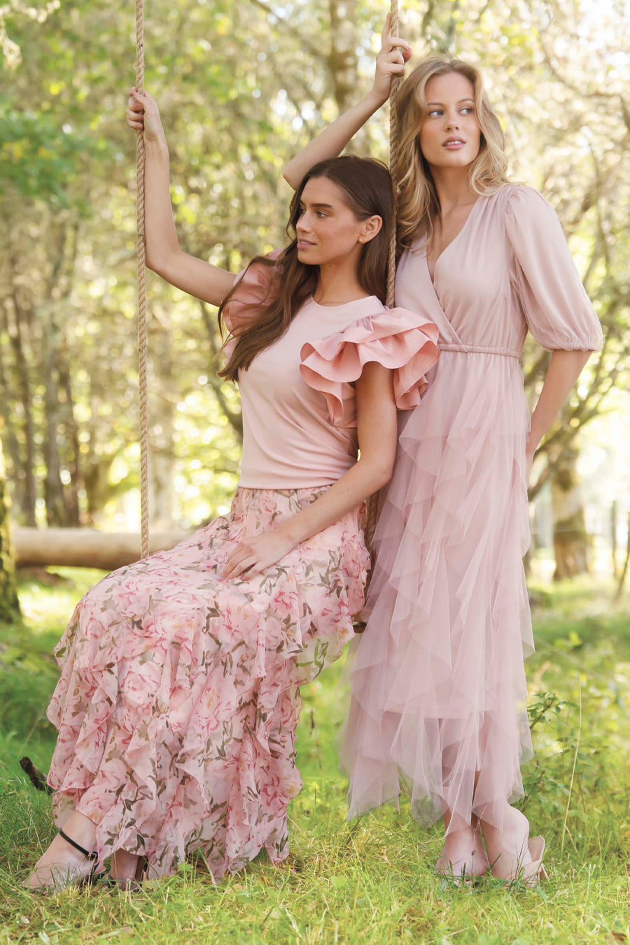 Clara Tulle Dress Powder Pink
