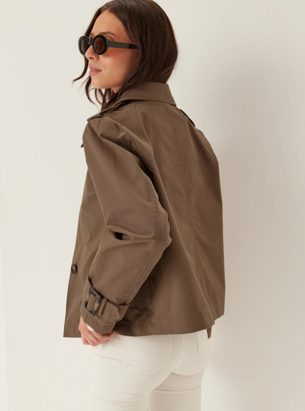 Serafina Jacket Dark Taupe