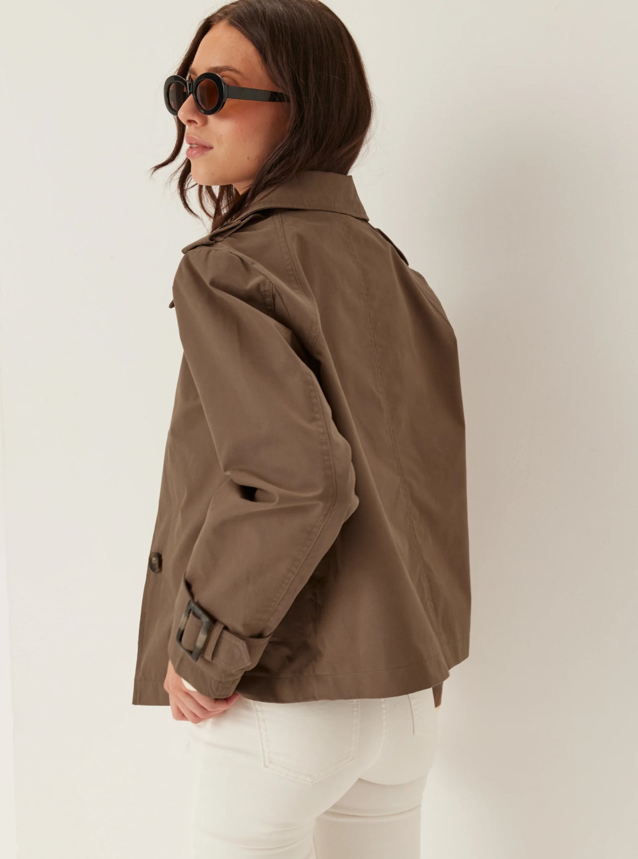 Serafina Jacket Dark Taupe