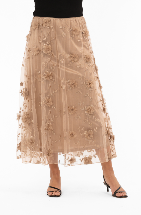 Florence Skirt Antique Gold