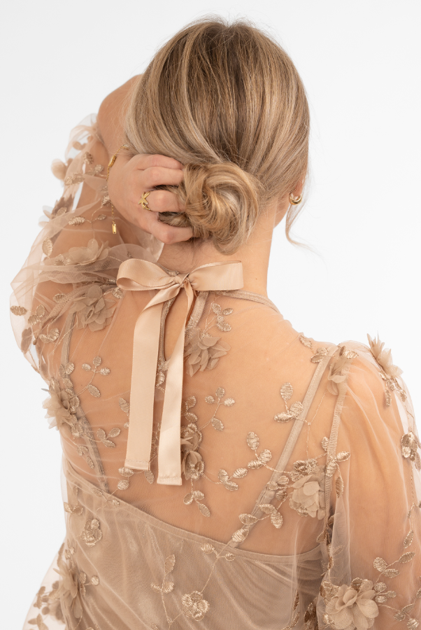 Florence Blouse Antique Gold