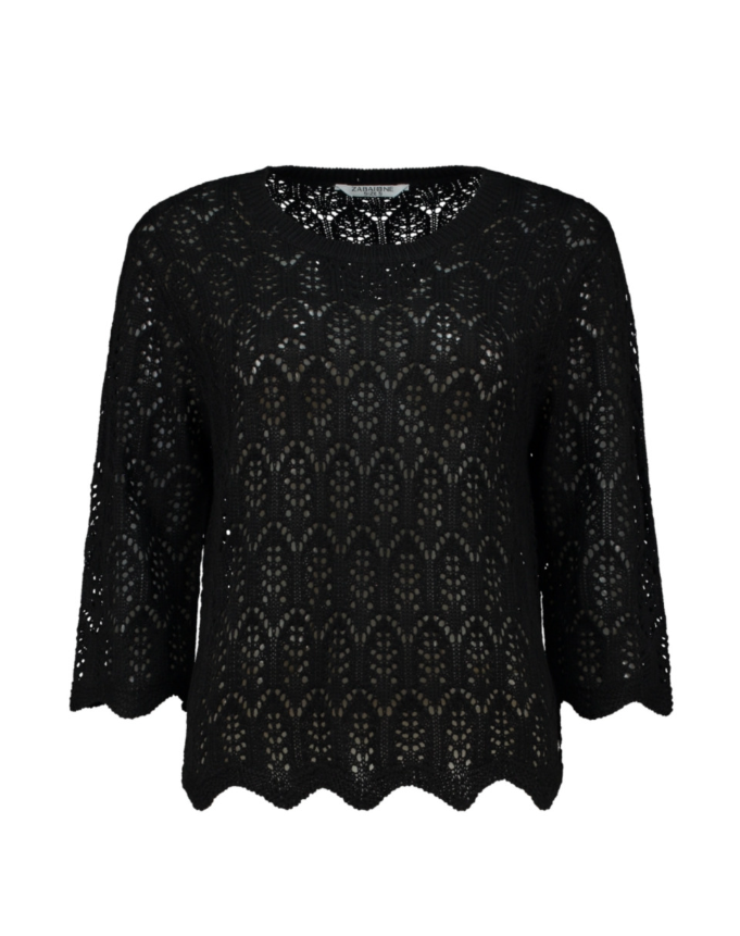 Pullover An44na - black