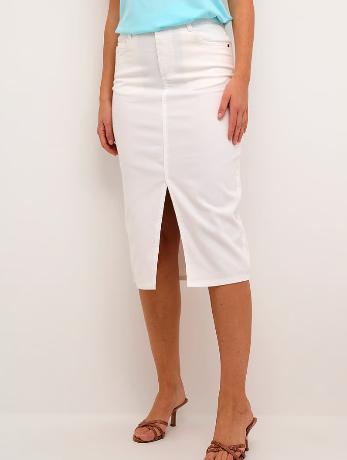 KAzelina Long Denim Skirt
