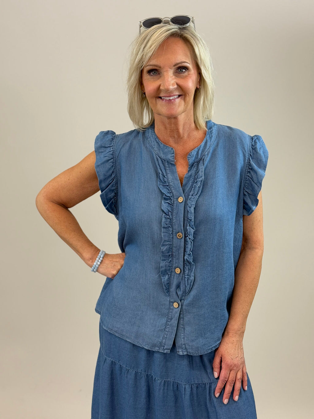 Kinna jeans top